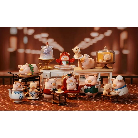 LuLu The Piggy - Pigchelin Restaurant Blind Box Series - Whole Set: 8 Sealed Blind Boxes