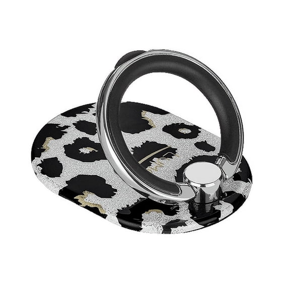 LuMee Ring Phone Grip and Kick Stand - Leopard