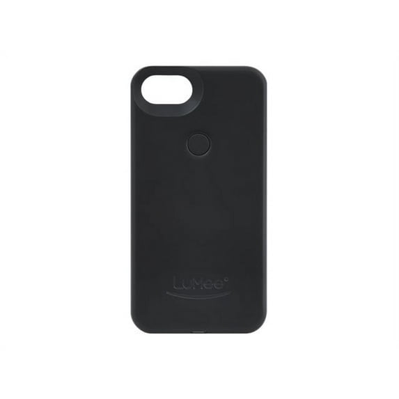 LuMee Two - Back cover for cell phone - thermoplastic polyurethane (TPU) - black
