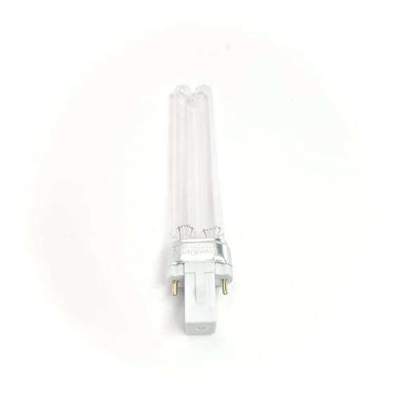 LuTrace 9W, 9 Watt, In Duct R-18D UV Bulb R18, R18W, R18D & D100, D200 & A200 Lamp, Bulb G23 2 Pin Base, Guaranteed for One Year