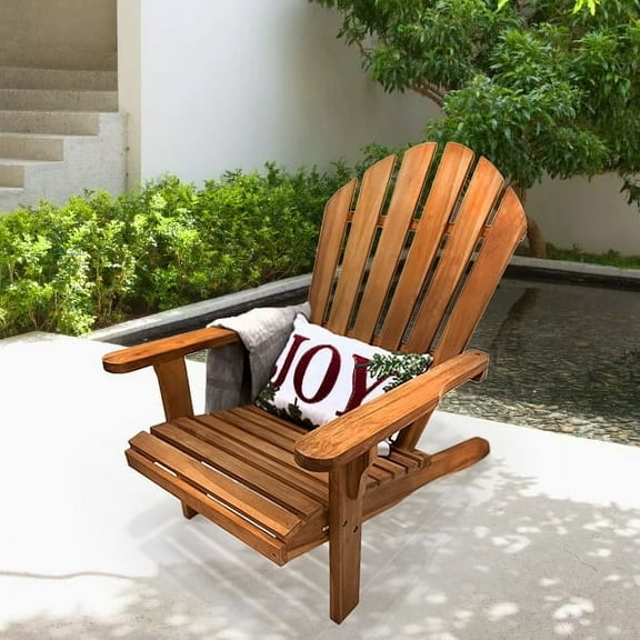 LuXeo Bali Teak Adirondack Chair