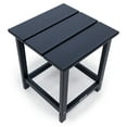 thumbnail image 1 of Vista 18" Black HDPE Outdoor Side Table, 1 of 7