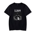thumbnail image 1 of Luan Santana Merch Luan Ao Vivo na Lua Album T-shirt unisex casual fashion short sleeved T-shirt top, 1 of 2
