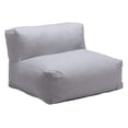 thumbnail image 1 of ZUO Luanda 16.1" Outdoor Upholstered Fabric Middle Chair in Gray, 1 of 7