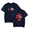 thumbnail image 1 of Luar La L Merch L3TRA Heart T-Shirt Women Men Casual Crewneck Short Sleeve Fashion Tee, 1 of 3