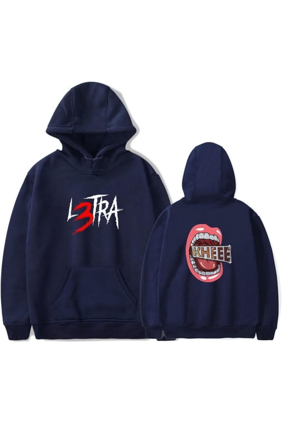 Luar La L Merch L3TRA Hoodies Women Men Long Sleeve Casual Sweatshirt Fashion Clothes