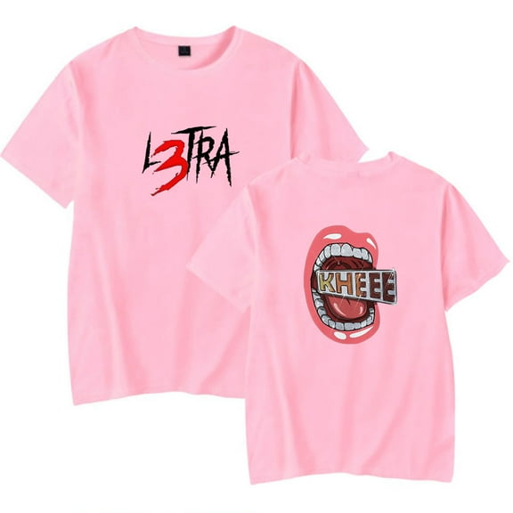 Luar La L Merch L3TRA Short Sleeved Summer Casual Tshirt  Streetwear