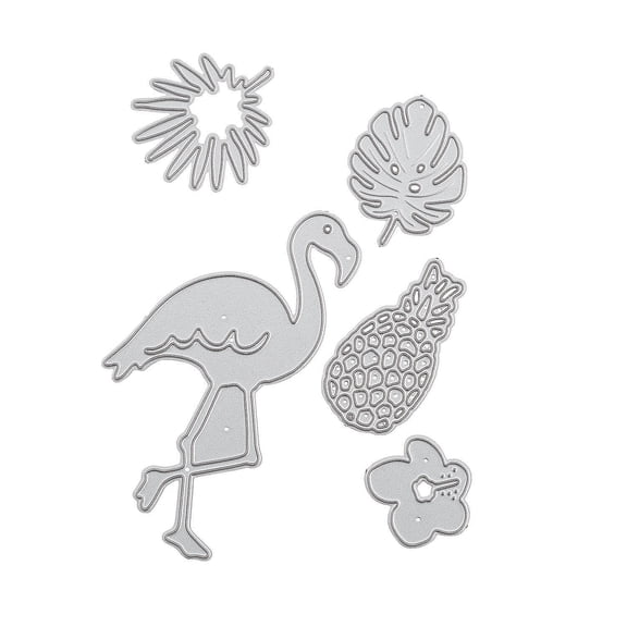 Luau Cutting Die - Craft Supplies - 5 Pieces