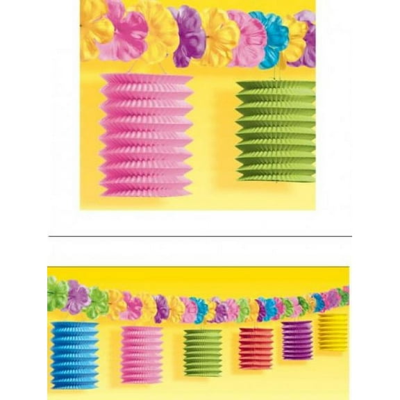 Luau Lantern Garland