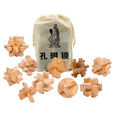 thumbnail image 1 of Luban Lock Toy Educational Multi Style Wooden Anti Rust Brain Teaser Puzzles, 1 of 7