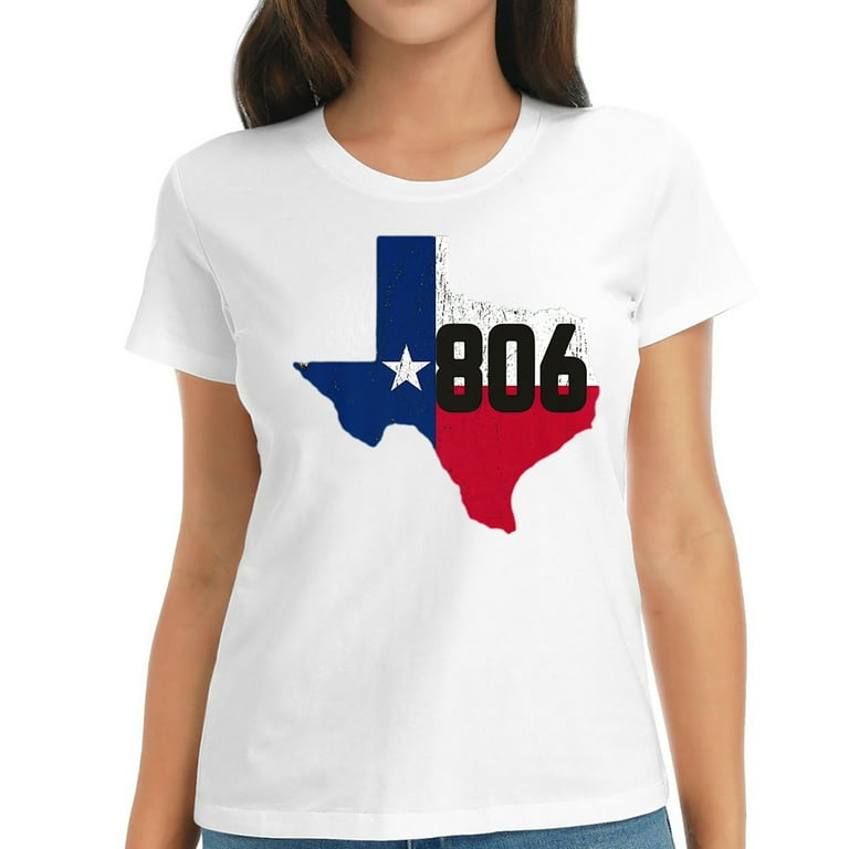 Lubbock Area Code 806 T-Shirt Texas Souvenir Gift - Walmart.com
