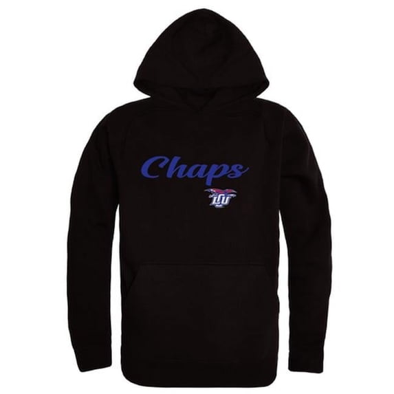 Lubbock Christian University Chaparral Script Hoodie, Black - Extra Large