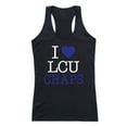 thumbnail image 1 of Lubbock Christian University Chaparral Women I Love Tank Top, Black - Large, 1 of 1