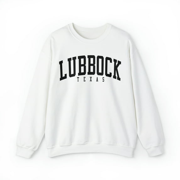 Lubbock Texas Sweatshirt, Gifts, Crewneck