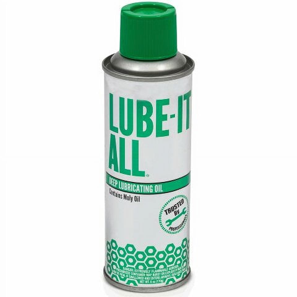 Lube-It All Deep Lubricating Oil 6 oz. Aerosol Spray Can LA06 - Walmart.com