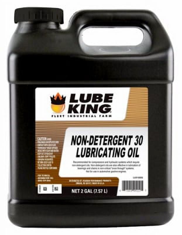 Warren Distribution Lube King Non-Detergent Motor Oil 30W, 2 Gal