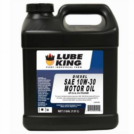 Lube King LU05132G 2 Gallon, Diesel Engine Oil