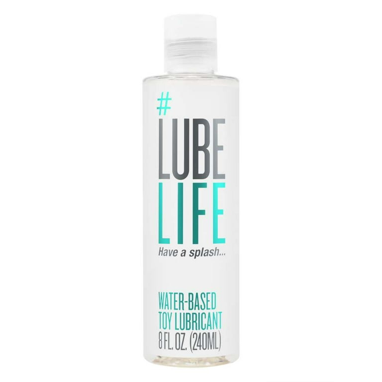 Lube Life Water Based Warming Lubricant for Men, Women and Couples, 8 fl oz