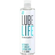 Lube Life Water-Based Toy Lubricant, Toy-Safe lube for Men, Women and Couples, Non-Staining, 12 Fl Oz