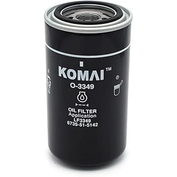 Lube Oil Filter Compatible with Komatsu 6735-51-5140 6735-51-5141 6736-51-5140 6735-51-5143 6736-51-5142