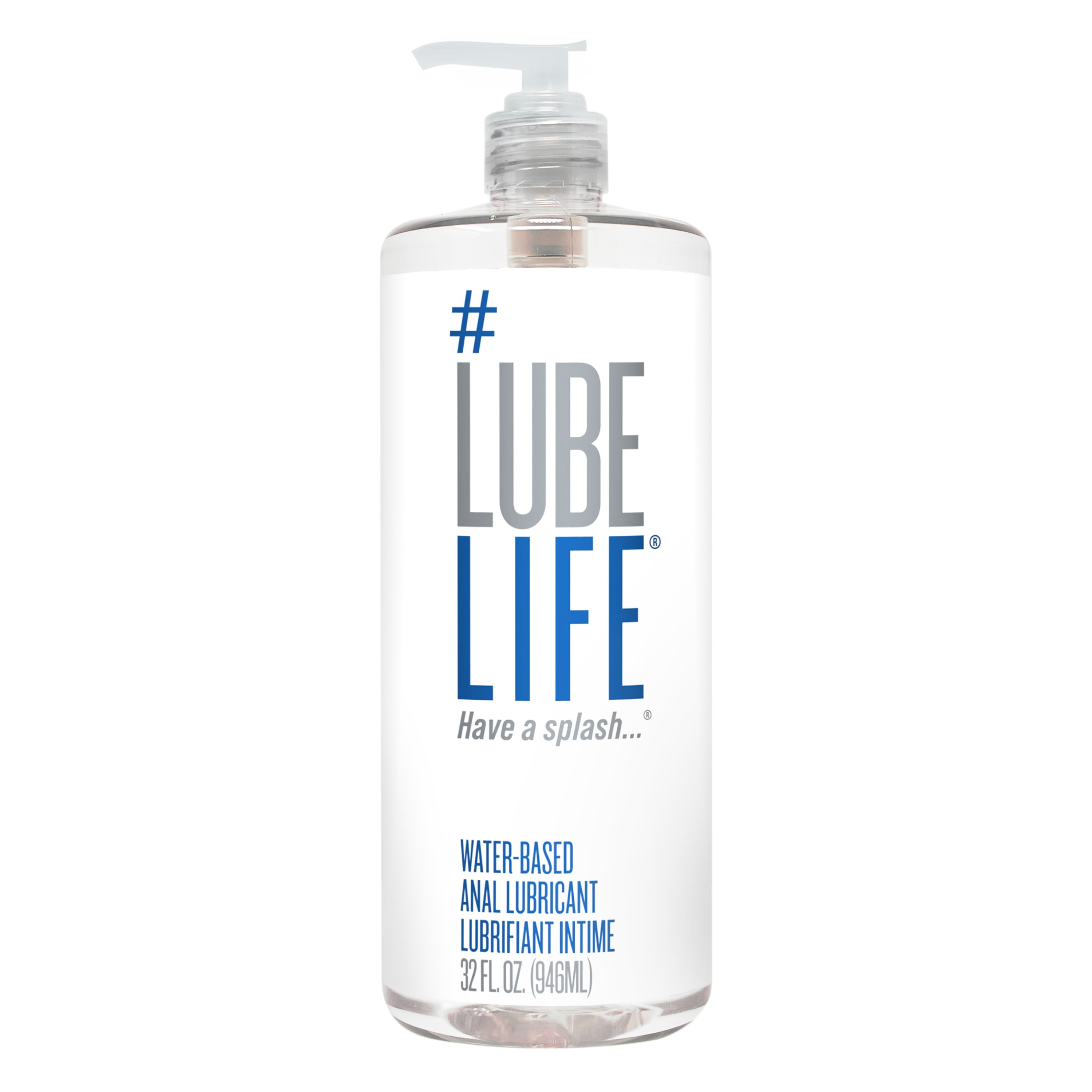 Lube Life Water-Based Anal Lubricant, Personal Backdoor Lube for Men, Women  and Couples, Non-Staining, 8 Fl Oz
