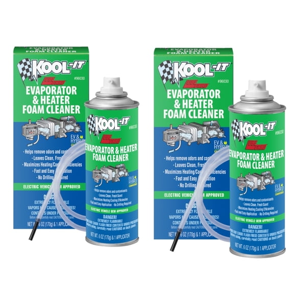 Lubegard 96030 Kool-It Evaporator and Heater Foam Cleaner - 2 Pack