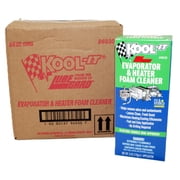 LUBEGARD 96030 - Kool-It Evaporator and Heater Foam Cleaner - 6 Oz Cans - Qty 6