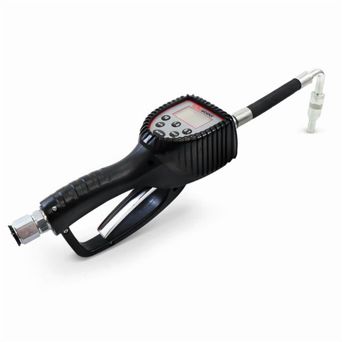 Lubeworks Oil Gun - 10GPM, 1/2" NPT Inlet, Flexible Nozzle & Locking Trigger