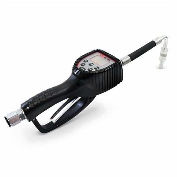 Lubeworks Oil Gun - 10GPM, 1/2" NPT Inlet, Flexible Nozzle & Locking Trigger