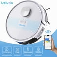 thumbnail image 1 of Lubluelu Robot Vacuum Cleaner and Mop Combo 4000Pa,Laser LiDAR Navigation Robotic Vacuum, 150Mins Max, 55dB, 10 No-Go Zones Perfect for Pet Hair Carpets Hard Floor, 1 of 4