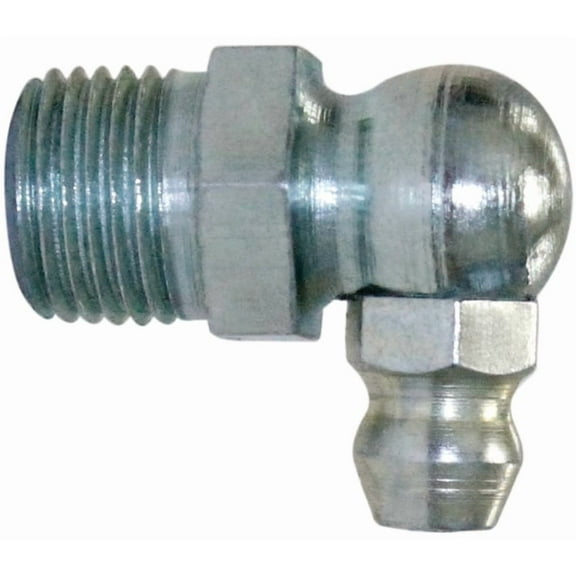 LubriMatic 11-113 Grease Fittings - 1/4"-28 90 Degree Angle