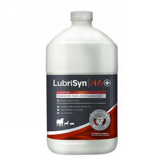 LubriSyn HA+ Livestock Joint Supplement with pump