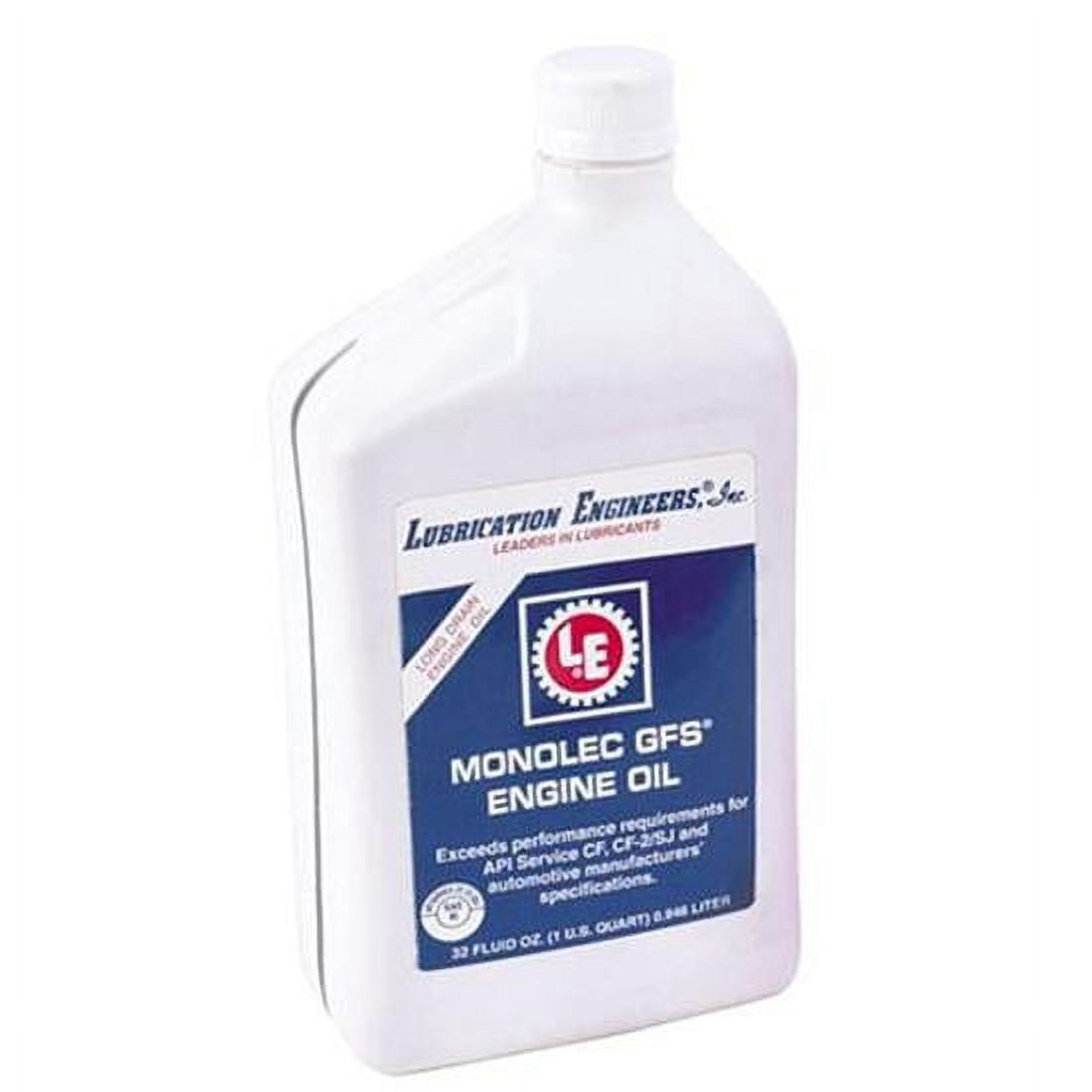 Lubrication Engineers 8800 LE Monolec GFS Engine Oil, 15W40