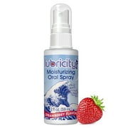 Lubricity Xtra® Dry Mouth Spray - Advanced Formula - Hyaluronic Acid and Xylitol, Strawberry Flavor