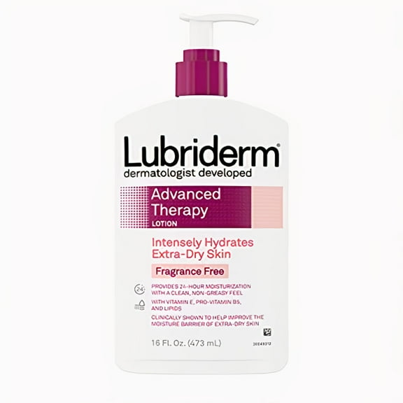 Lubriderm Advanced Therapy Body Lotion - 16 oz (Pack of 2)