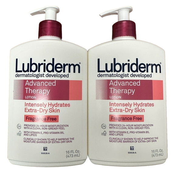 Lubriderm Advanced Therapy Lotion 16 oz (Pack of 2)