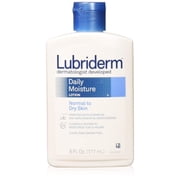 Lubriderm Daily Moisture Lotion for Normal to Dry Skin, 6 fl oz 177 ml
