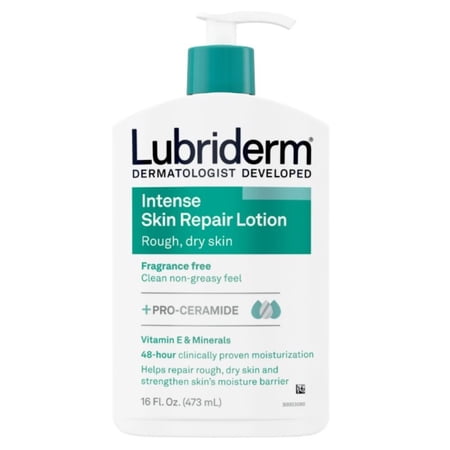 Lubriderm Intense Skin Repair Body Lotion, 16 Ounce (Pack of 14)