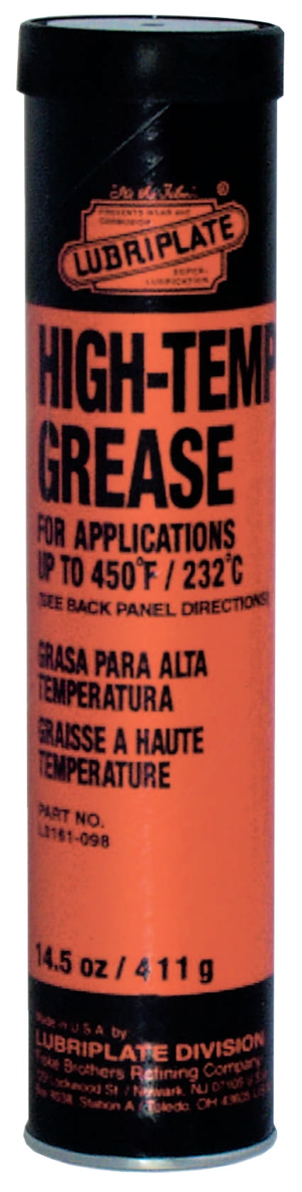 Lubriplate High Temp Multi-Purpose Grease, 14 1/2 oz, Cartridge