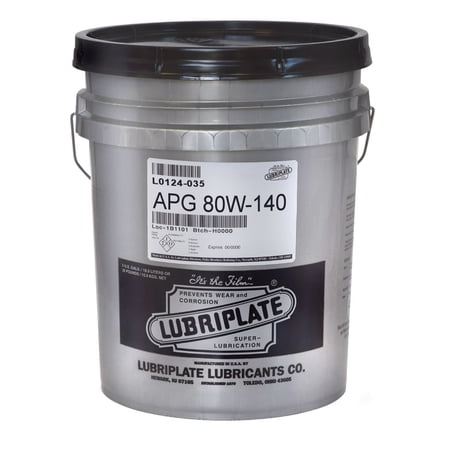 Lubriplate Multi-Grade Gear Oil ISO 320, APG-80W-140 Mineral Oil, 35 lb Pail