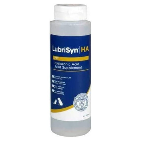 Lubrisyn Ha Pet & Equine Formula Hyaluronic Acid Joint Supplement 8 Oz.