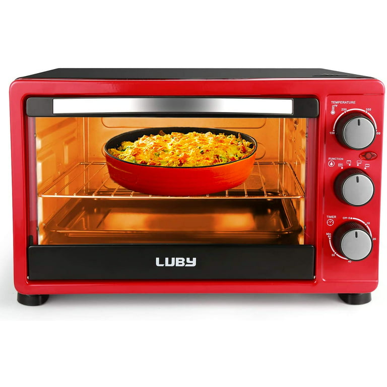 Countertop Large Toaster Oven Fits 6 Slices of Toast/13 Pizza - for Toast,  Broil, Bake, Keep Warm, Convection (45Qt) 