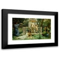 thumbnail image 1 of Luc-Olivier Merson 14x10 Black Modern Framed Museum Art Print Titled - The Truth, 1 of 5