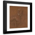 thumbnail image 1 of Luc-Olivier Merson 15x18 Black Modern Framed Museum Art Print Titled - Portrait of Henri Marechal (1916), 1 of 5