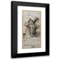 thumbnail image 1 of Luc-Olivier Merson 9x14 Black Modern Framed Museum Art Print Titled - The Sea of ​​Brittany (1895-1907), 1 of 5