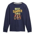 thumbnail image 1 of Luca - Best Summer Ever  - Toddler And Youth Long Sleeve Graphic T-Shirt, 1 of 5