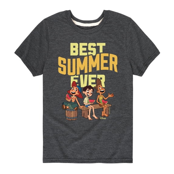 Luca - Best Summer Ever - Toddler And Youth Short Sleeve Graphic T-Shirt