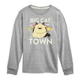 thumbnail image 1 of Luca - Big Cat In Town  - Toddler And Youth Long Sleeve Graphic T-Shirt, 1 of 5