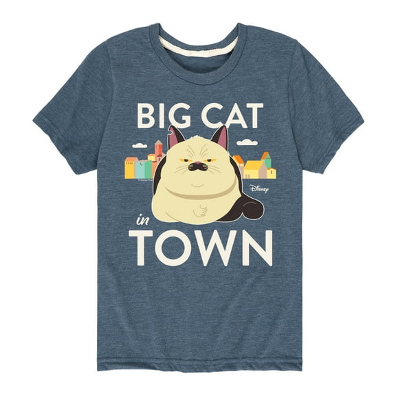 Luca - Big Cat In Town - Toddler And Youth Short Sleeve Graphic T-Shirt