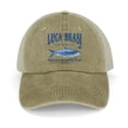 thumbnail image 1 of Luca Brasi Fish Market Khaki Hat Adjustable Funny Fashion Unisex Baseball Cap for Men Women, 1 of 7